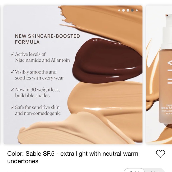 Ilia true skin serum foundation in Sable & concealer in Arrowroot - Picture 5 of 13